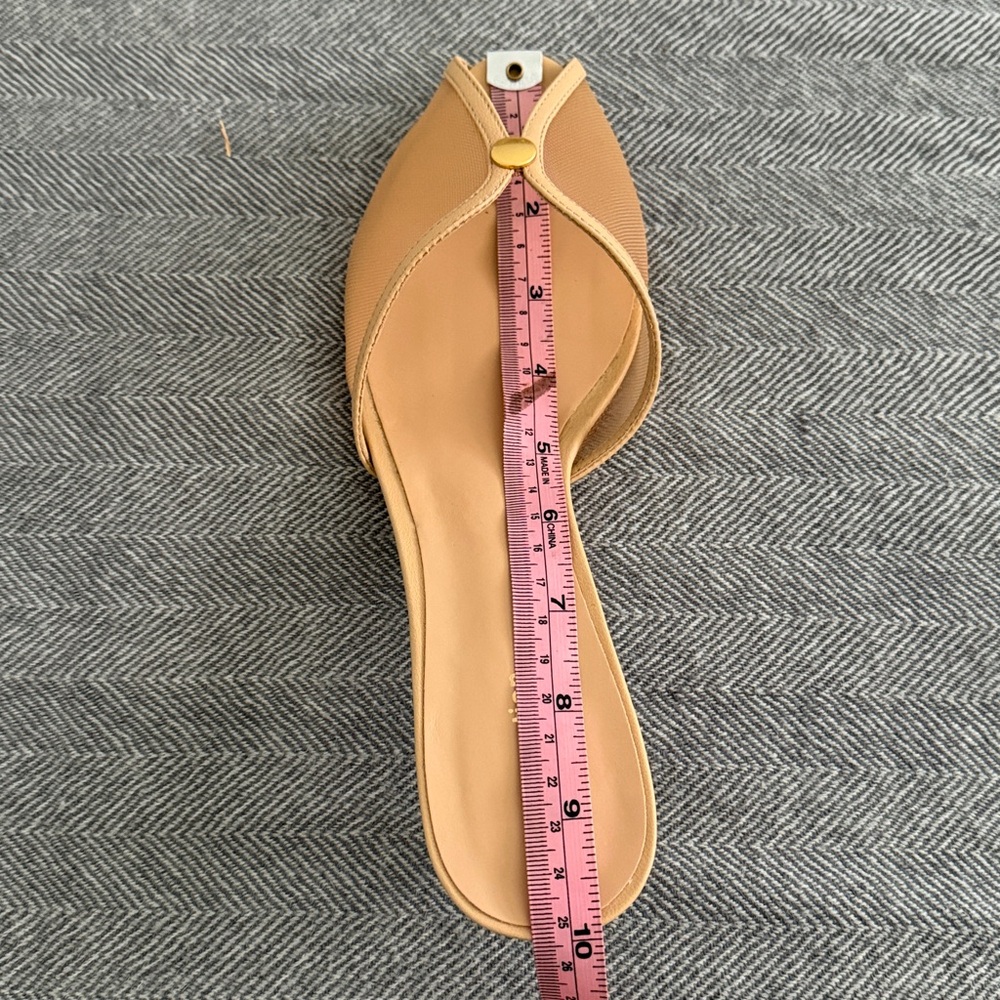 Reformation Women’s Wisdom Peep Toe Mule. - Picture 12 of 12